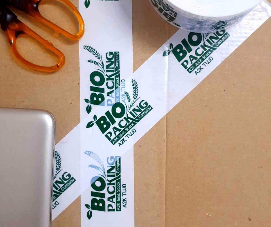 Băng keo in logo -  Bio Packing
